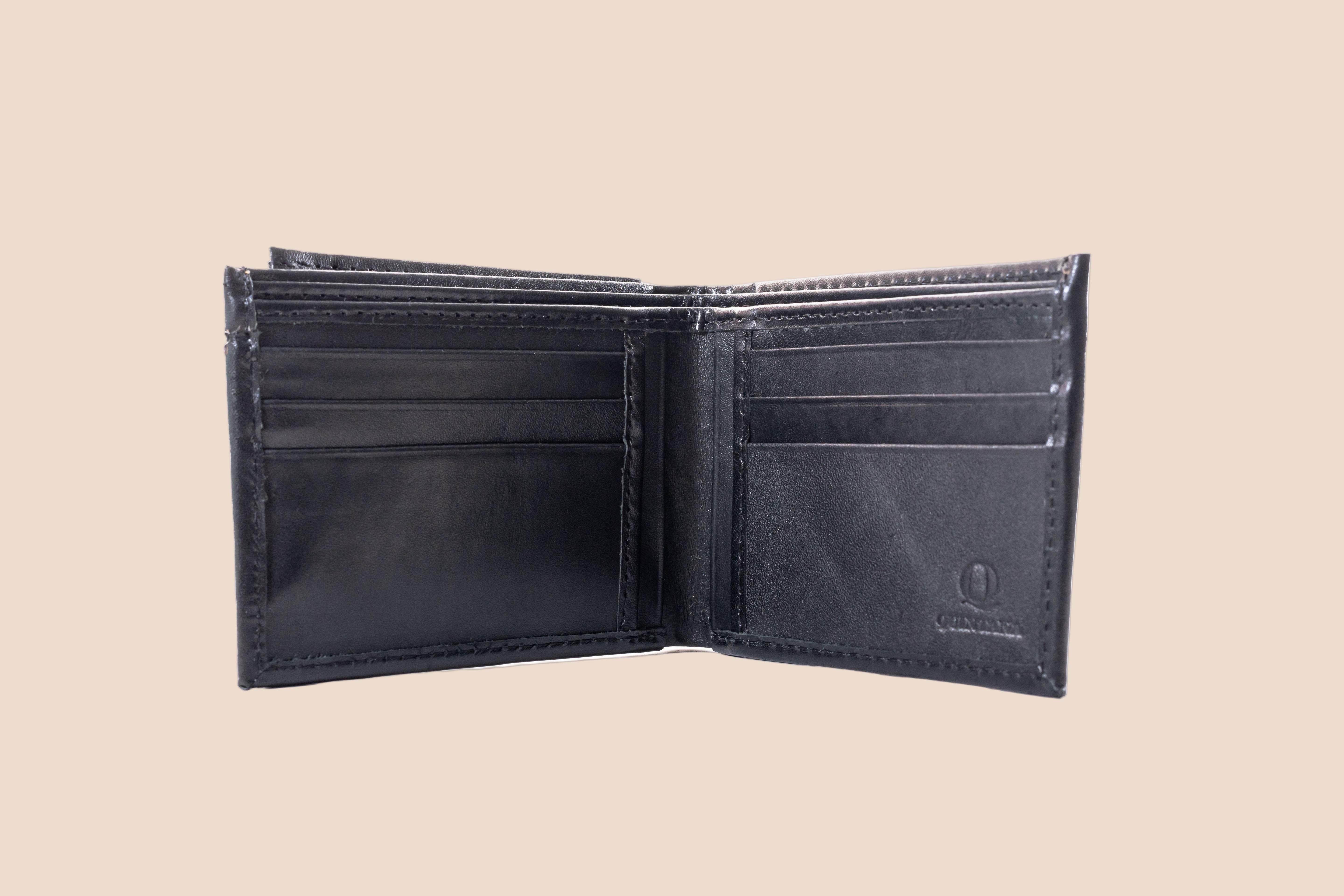 Slim Bifold Leather Wallet