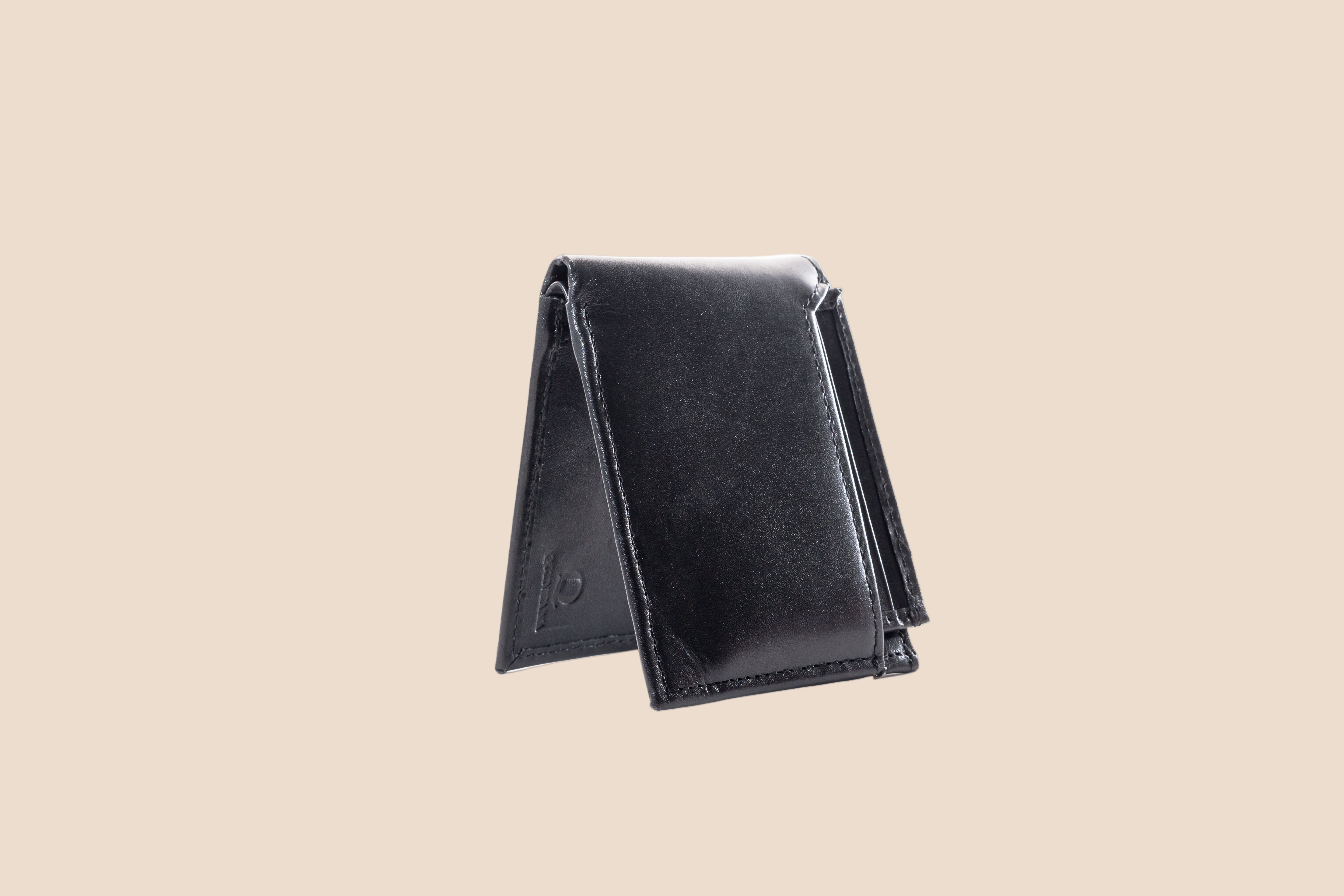 Slim Bifold Leather Wallet