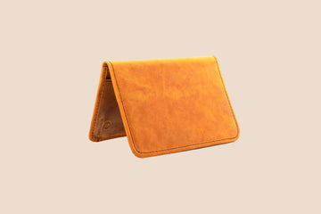 Compact Bifold Leather Wallet