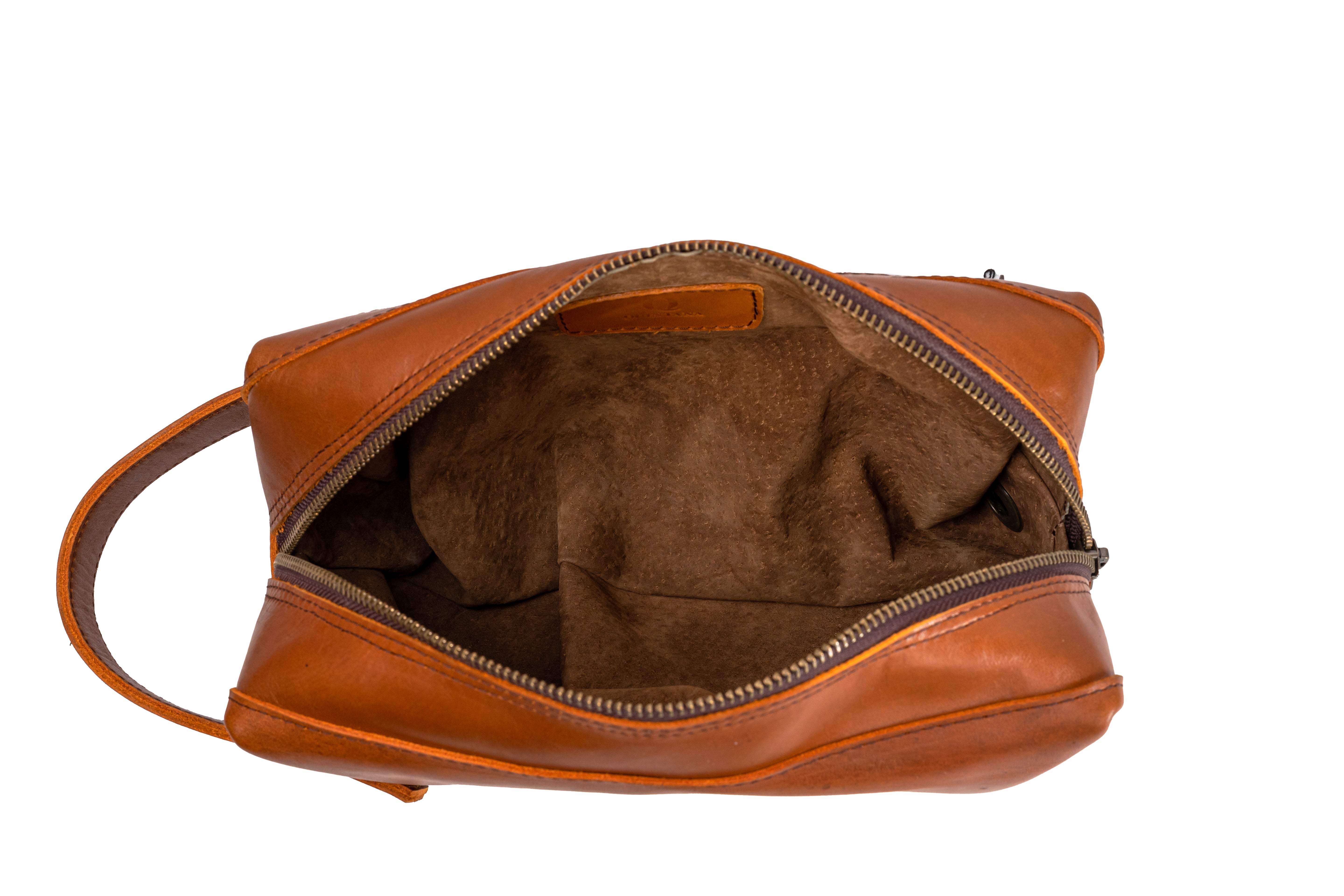 Quintana Leather Toiletry Bag