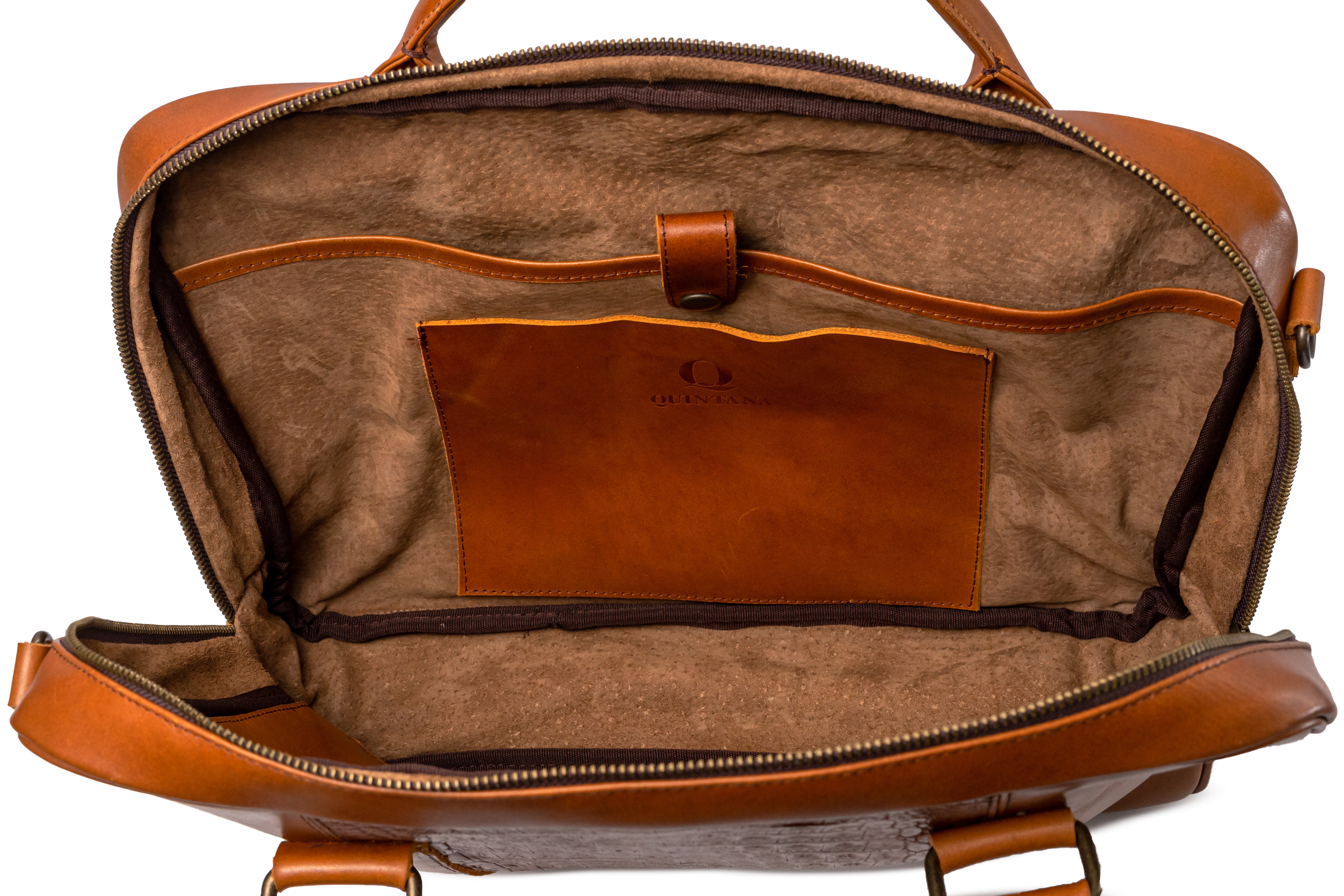 Quintana Leather Briefcase