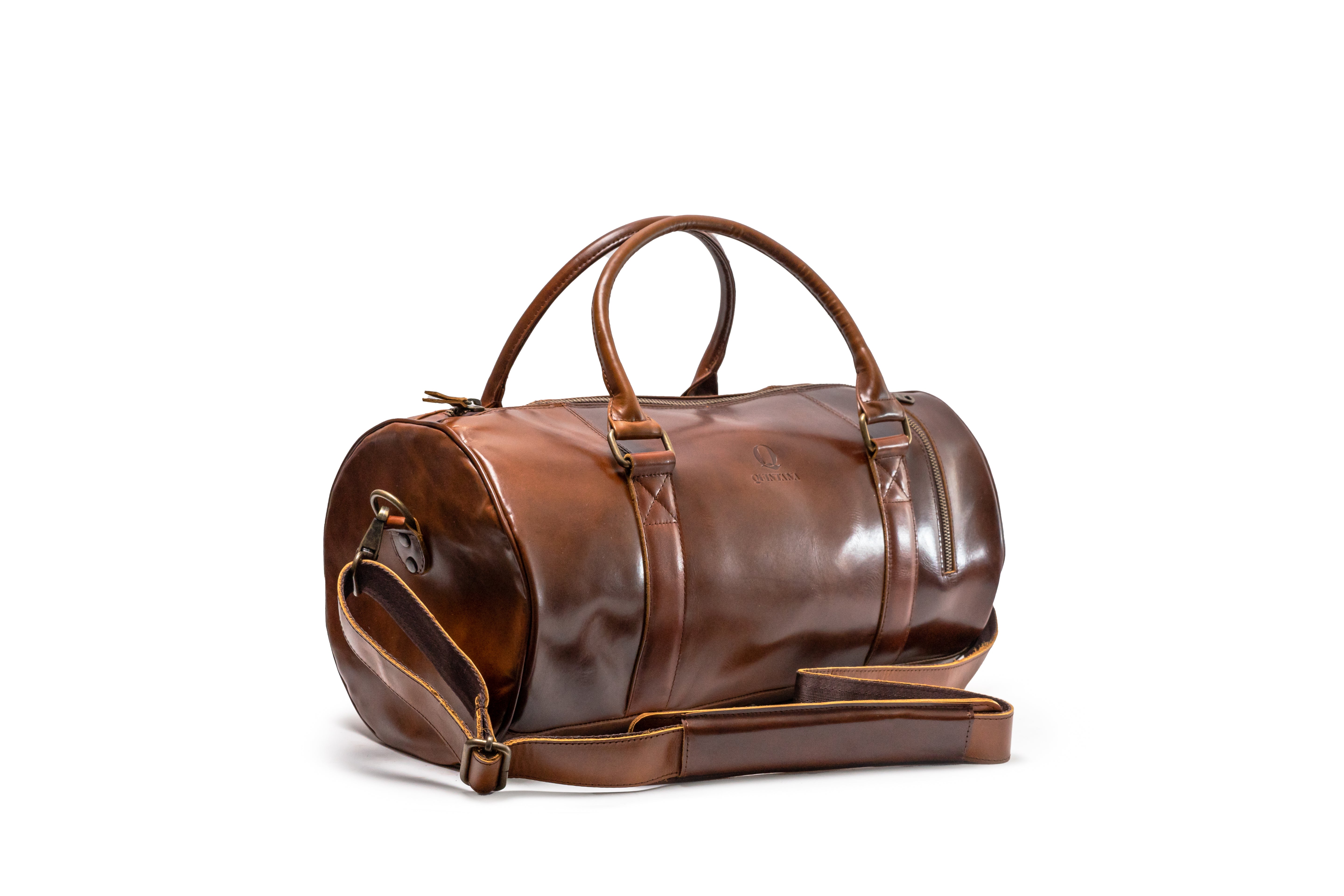 Quintana Leather Duffel Bag