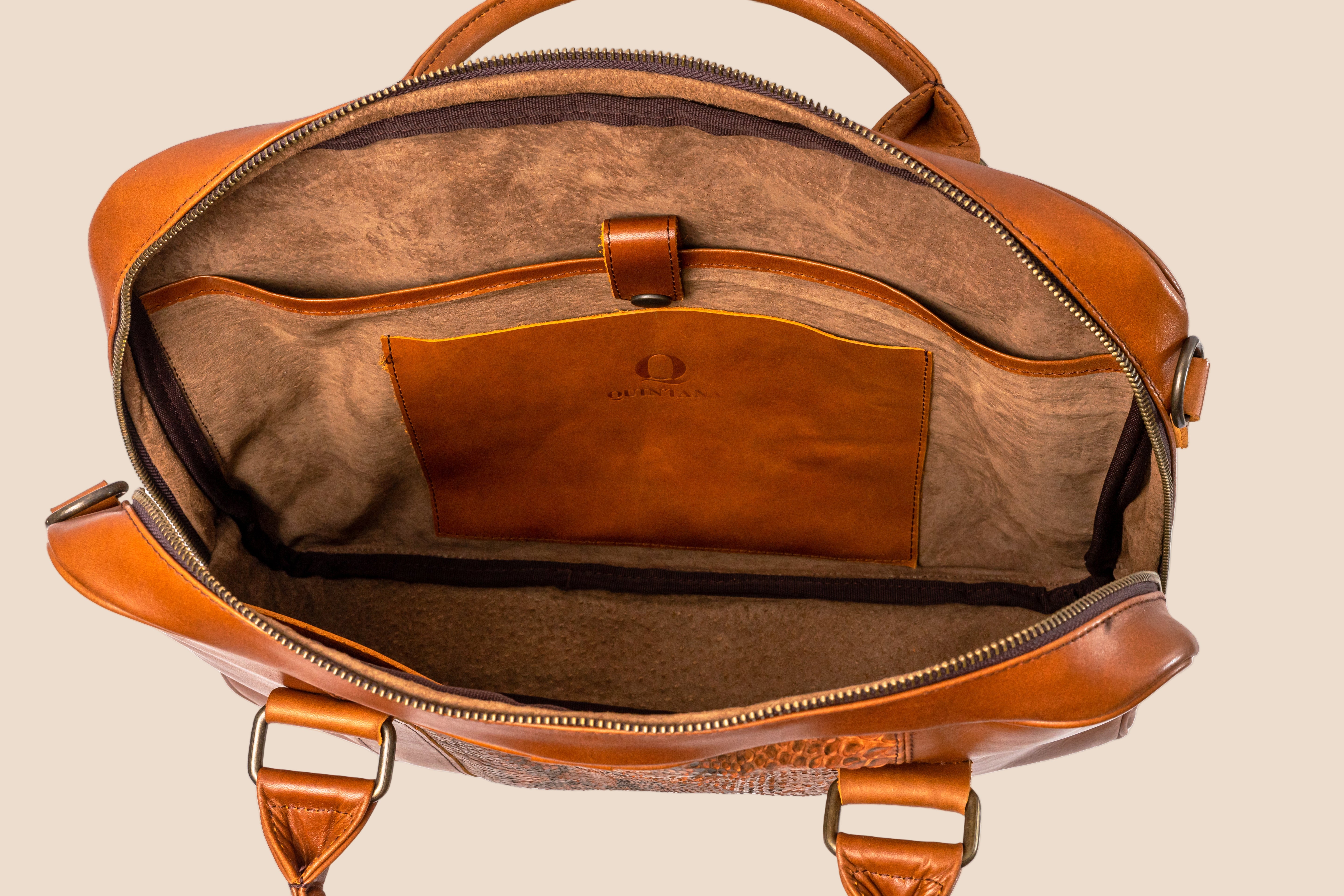 Luxury leather bag