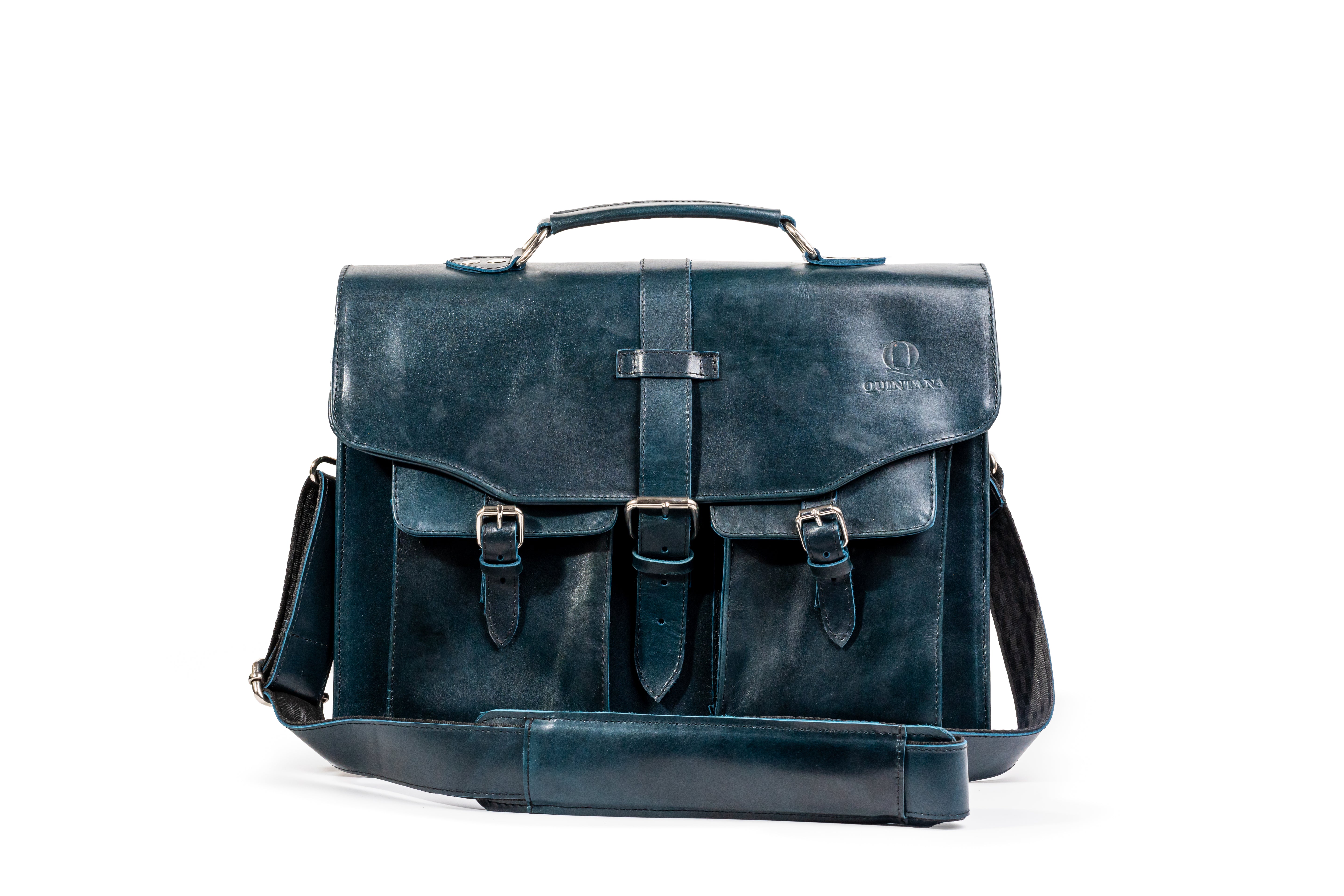 Executive leather briefcase