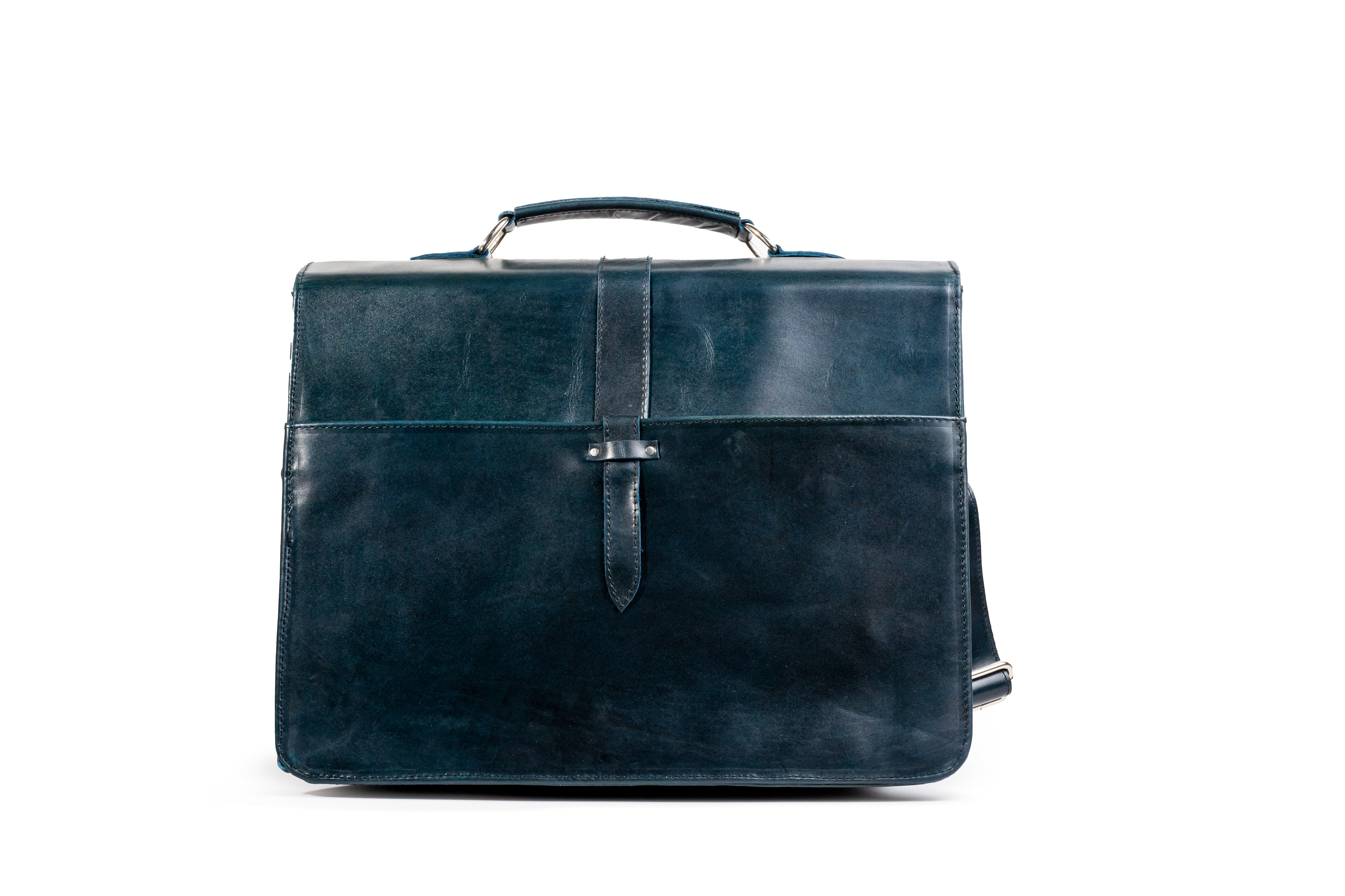 Executive leather briefcase