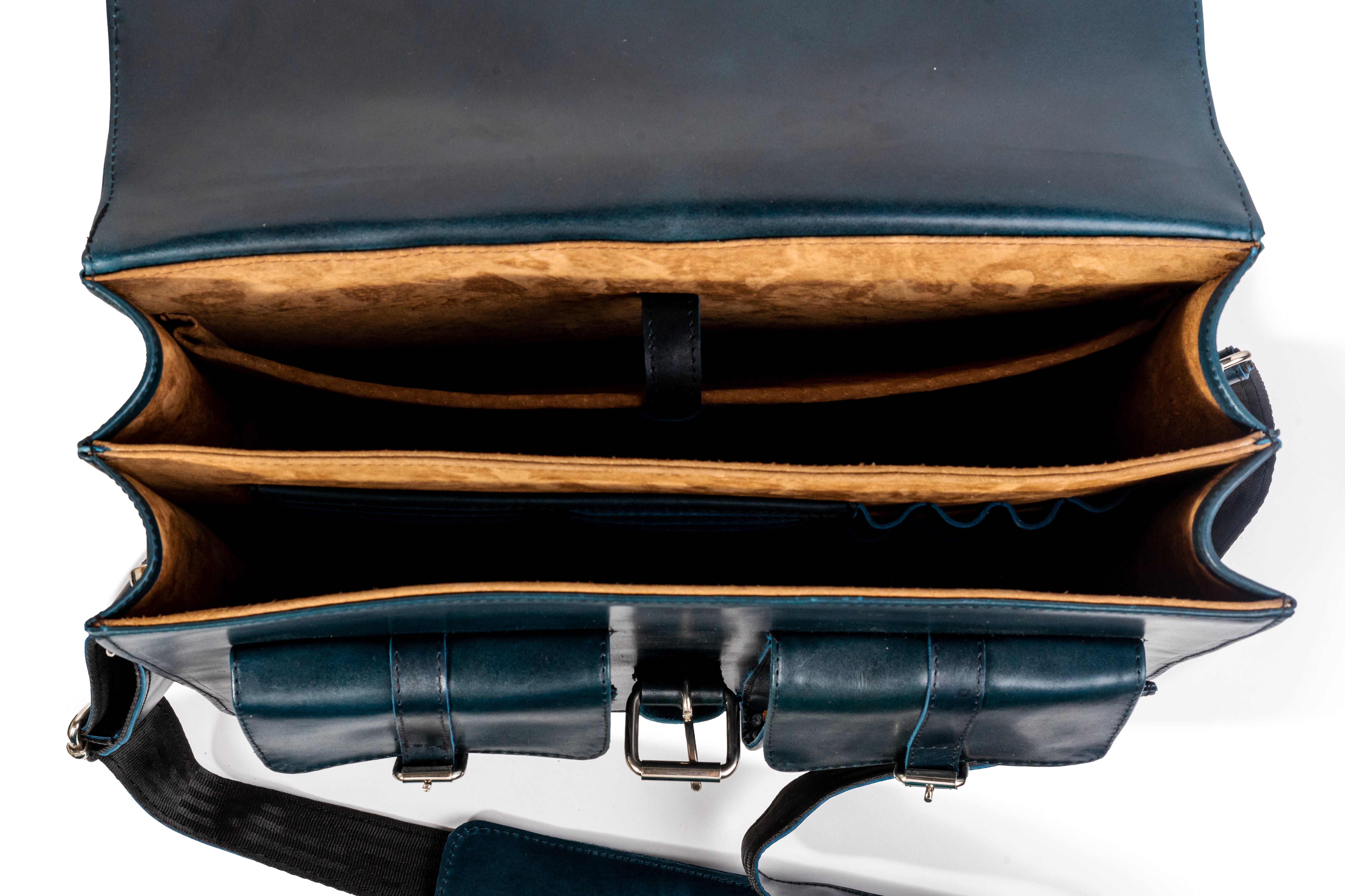 Executive leather briefcase
