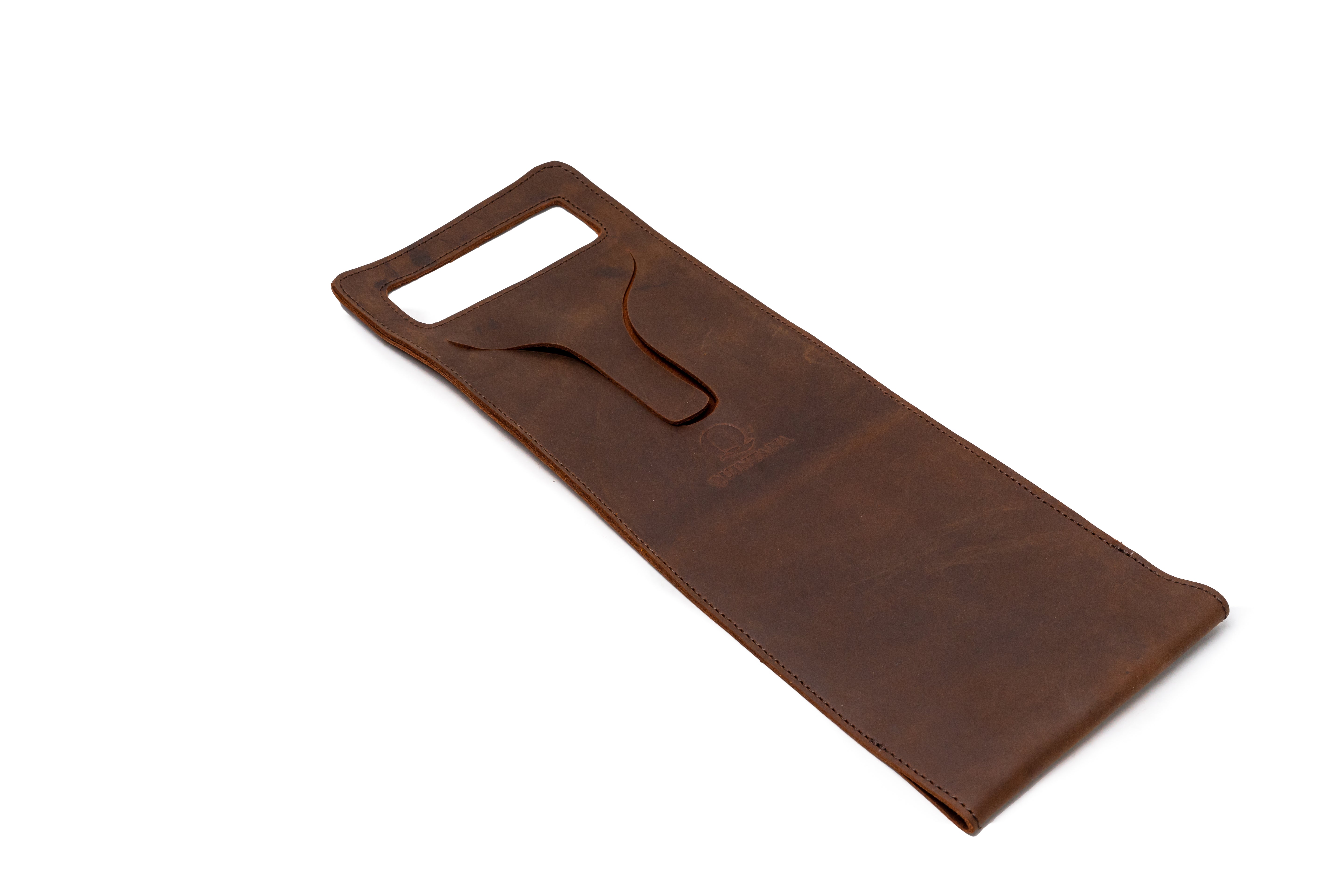 Quintana Leather Wine Tote