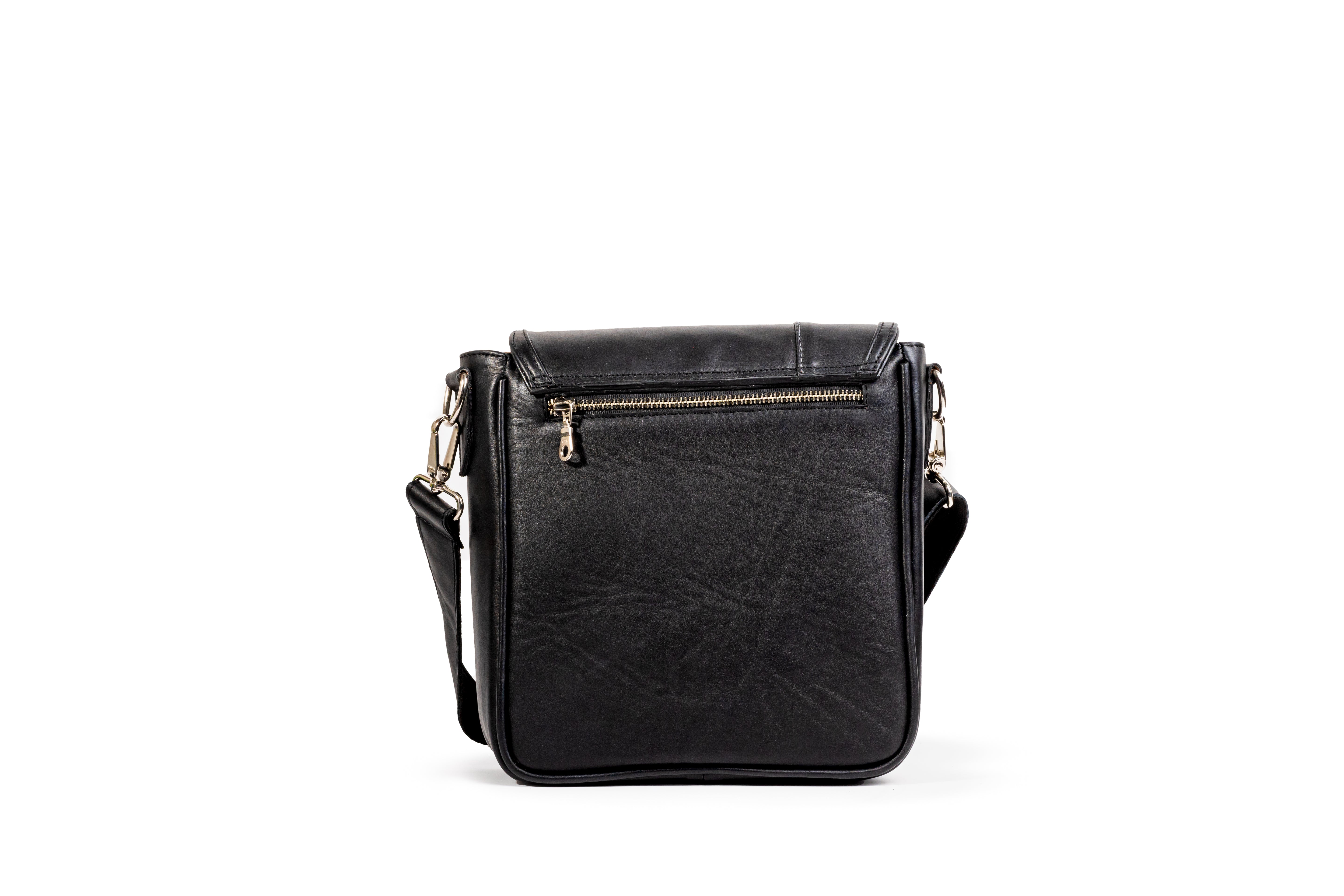 Quintana Leather Messenger Bag