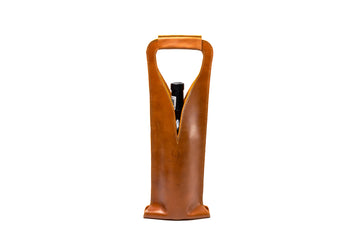 Quintana Luxe Leather Wine Carrier