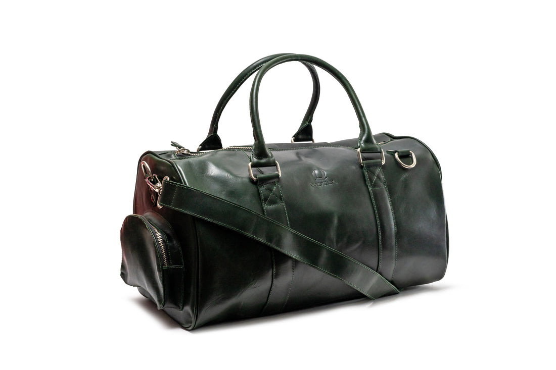 Quintana Classic Leather Duffel Bag