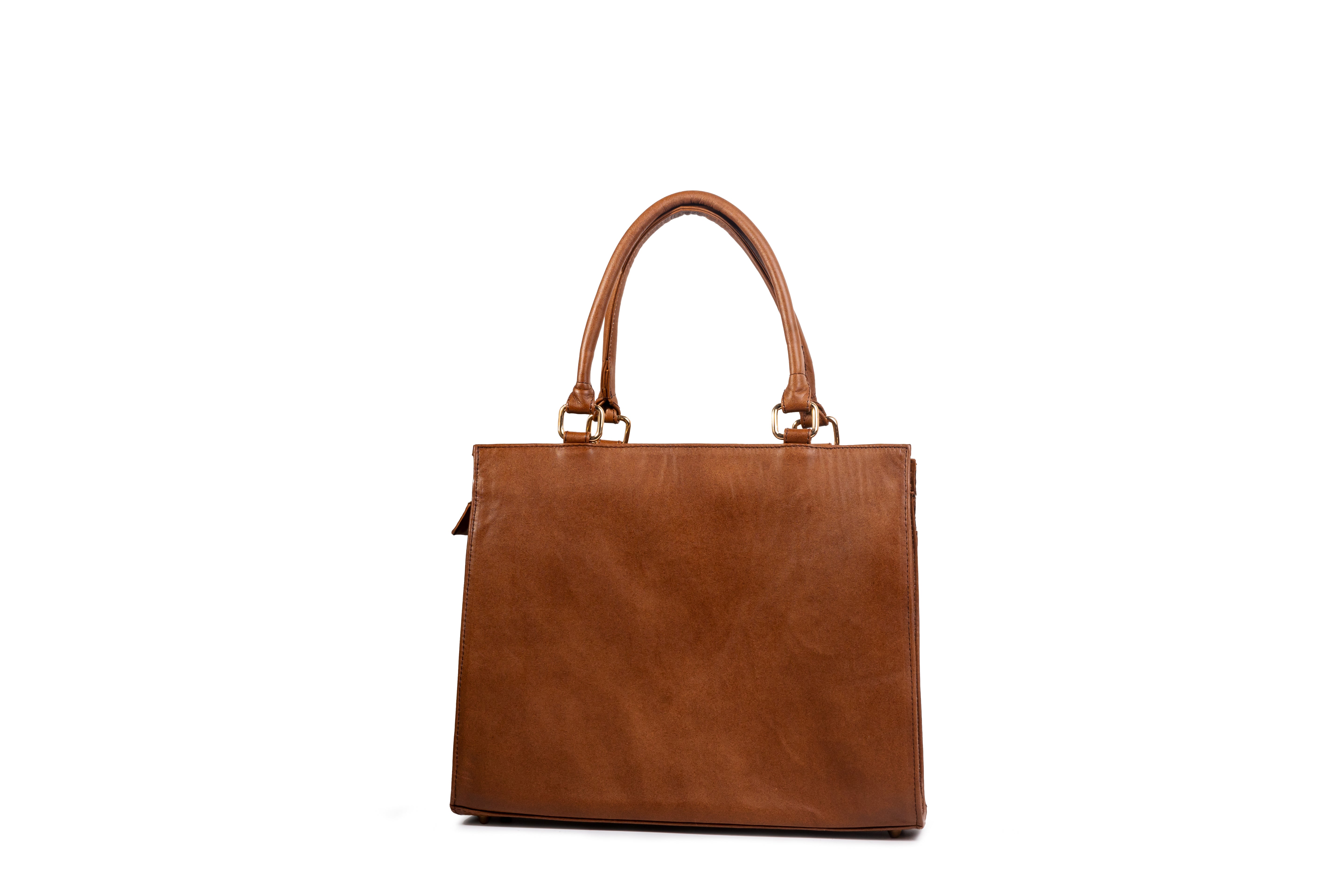 Quintana Python Leather Handbag