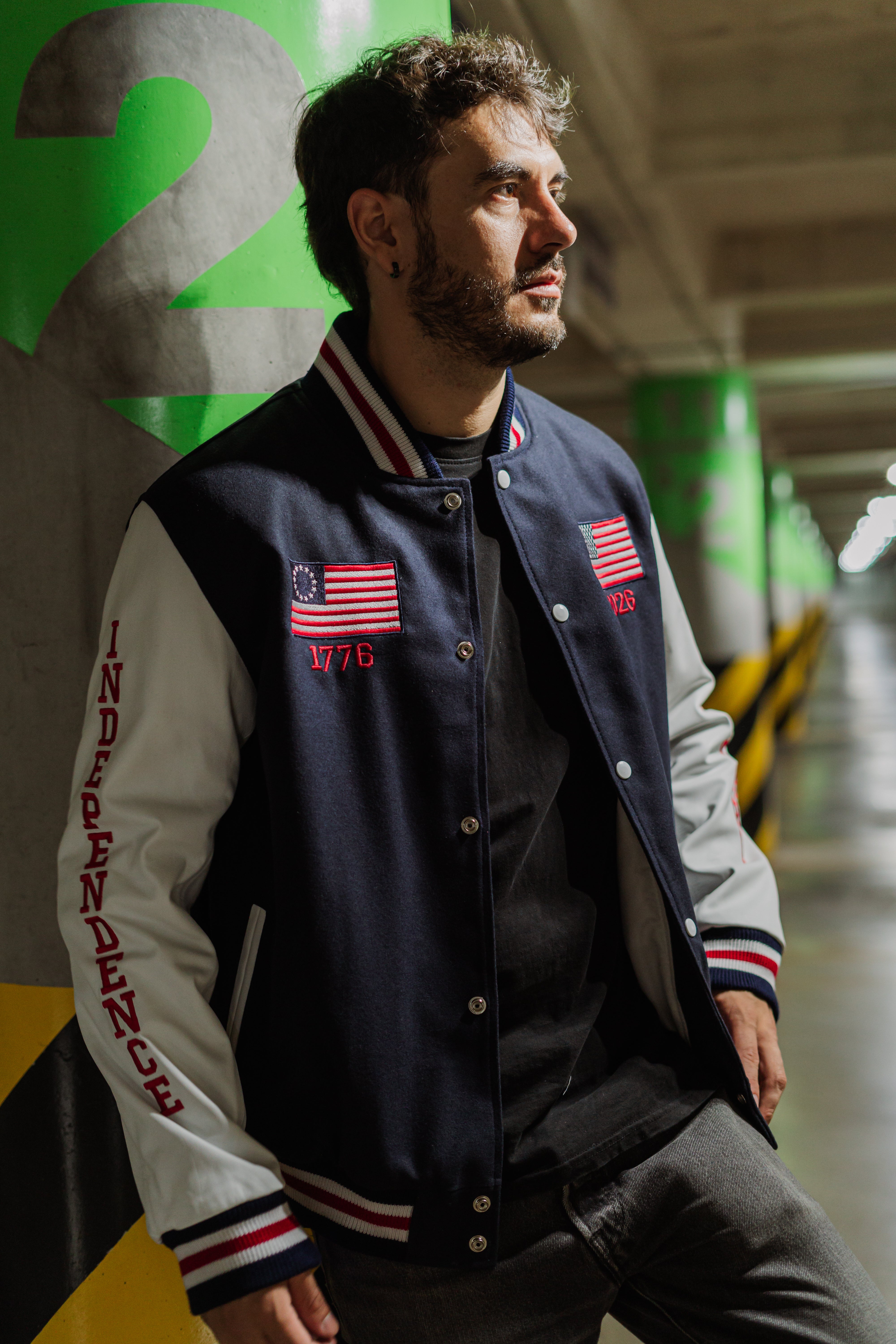 250th Anniversary Varsity Jacket – Wool & Leather Edition