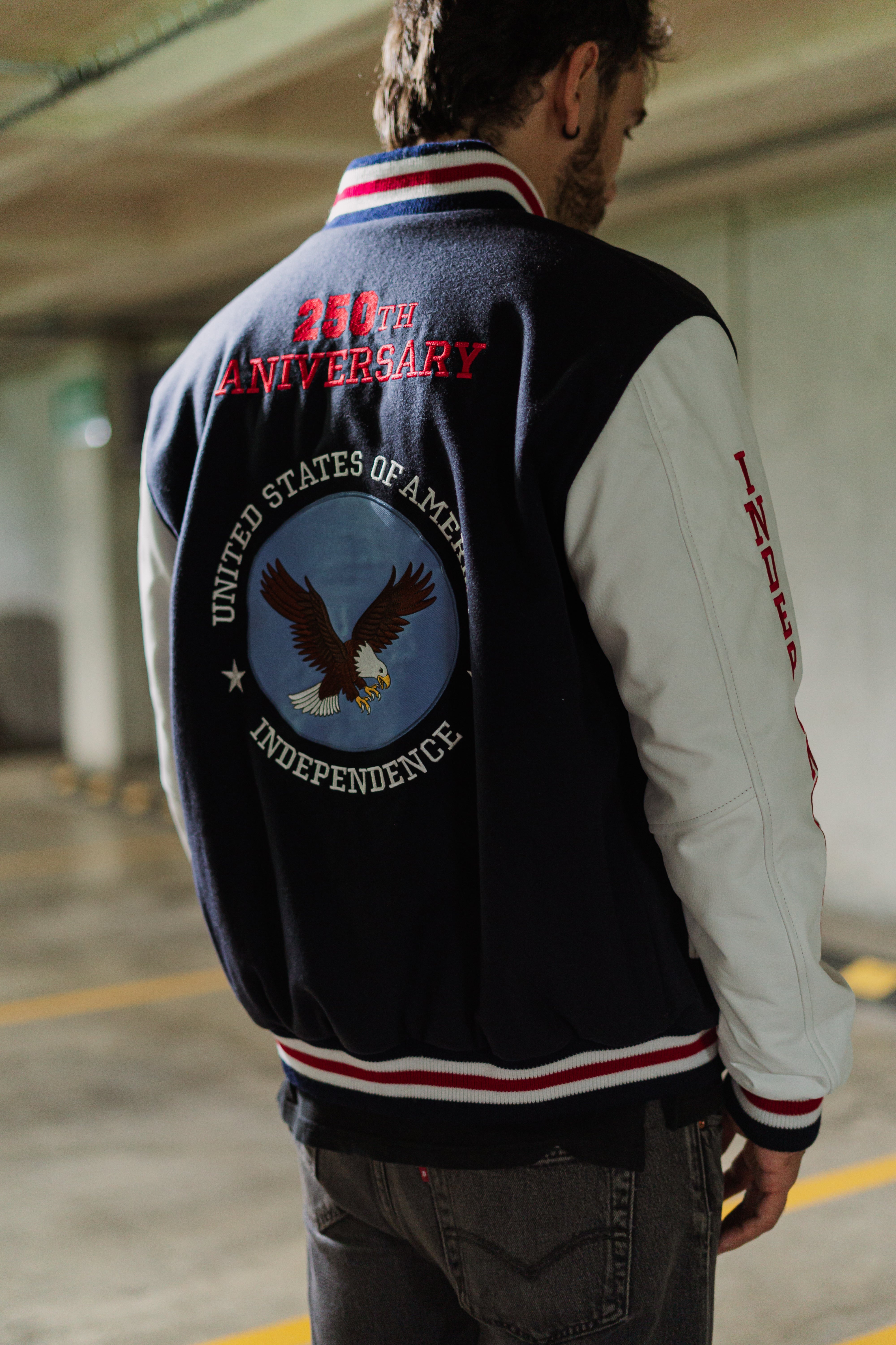 250th Anniversary Varsity Jacket – Wool & Leather Edition