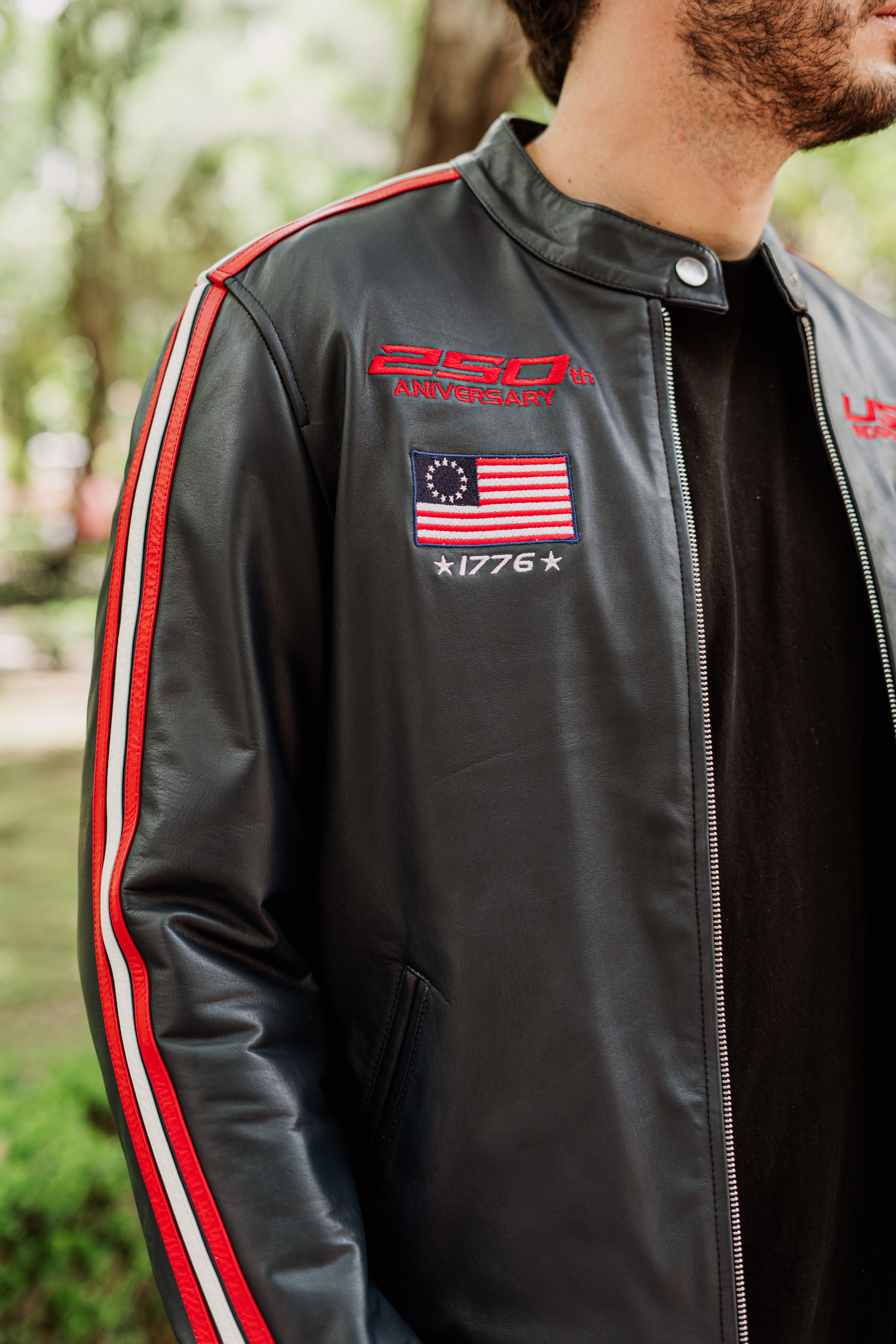 250th Anniversary Varsity Jacket – Wool & Leather Edition