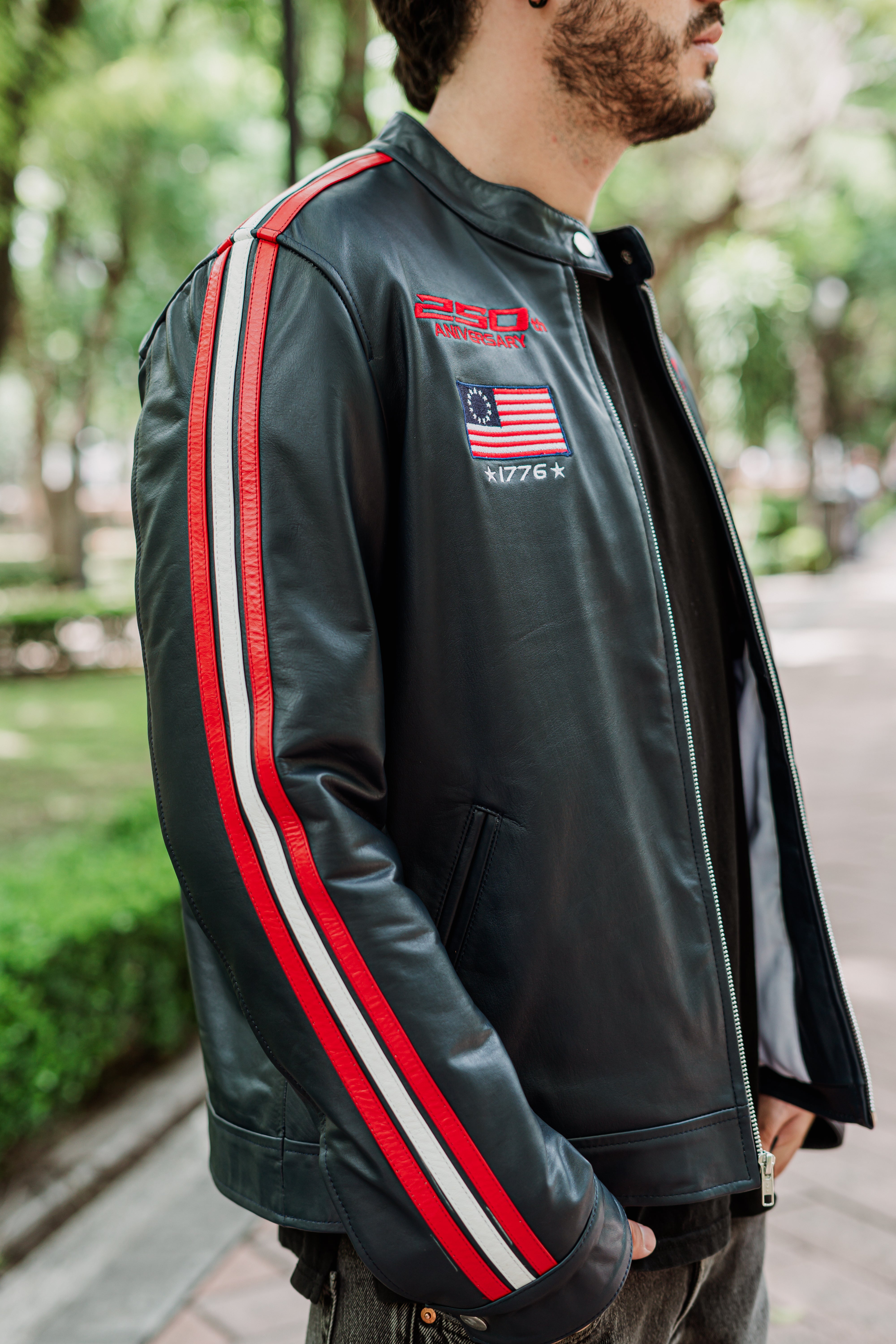 250th Anniversary Varsity Jacket – Wool & Leather Edition