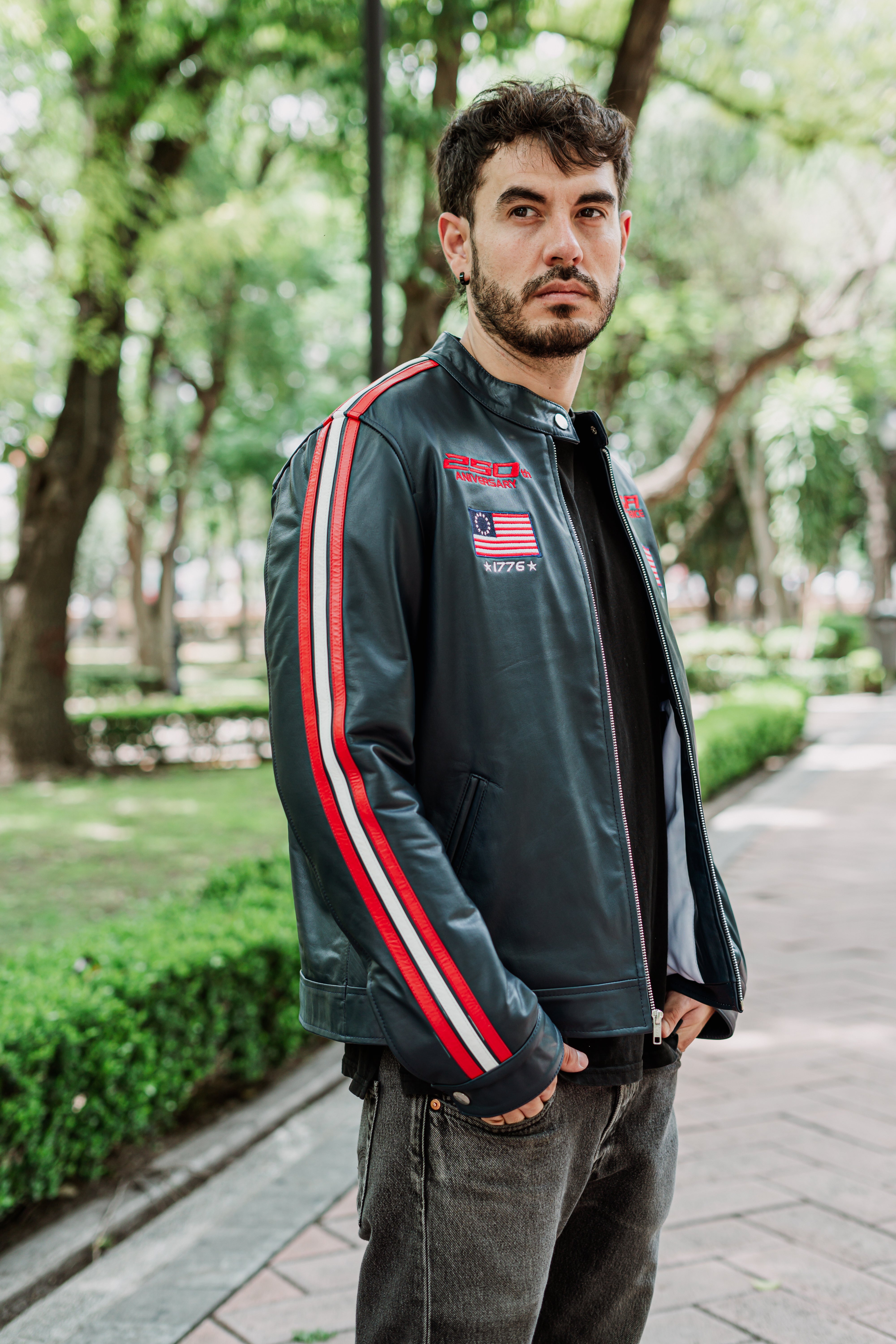 250th Anniversary Varsity Jacket – Wool & Leather Edition