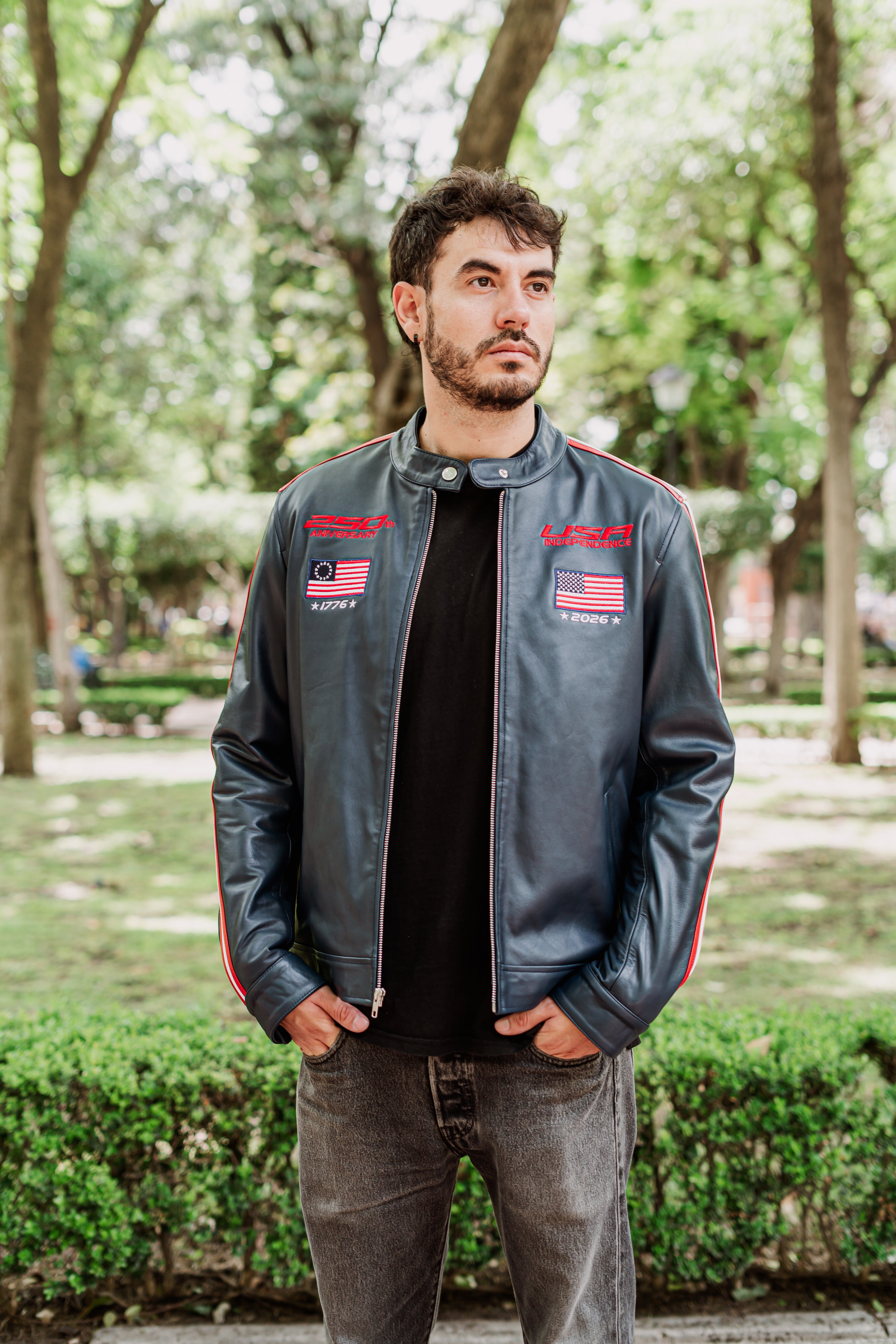 250th Anniversary Varsity Jacket – Wool & Leather Edition