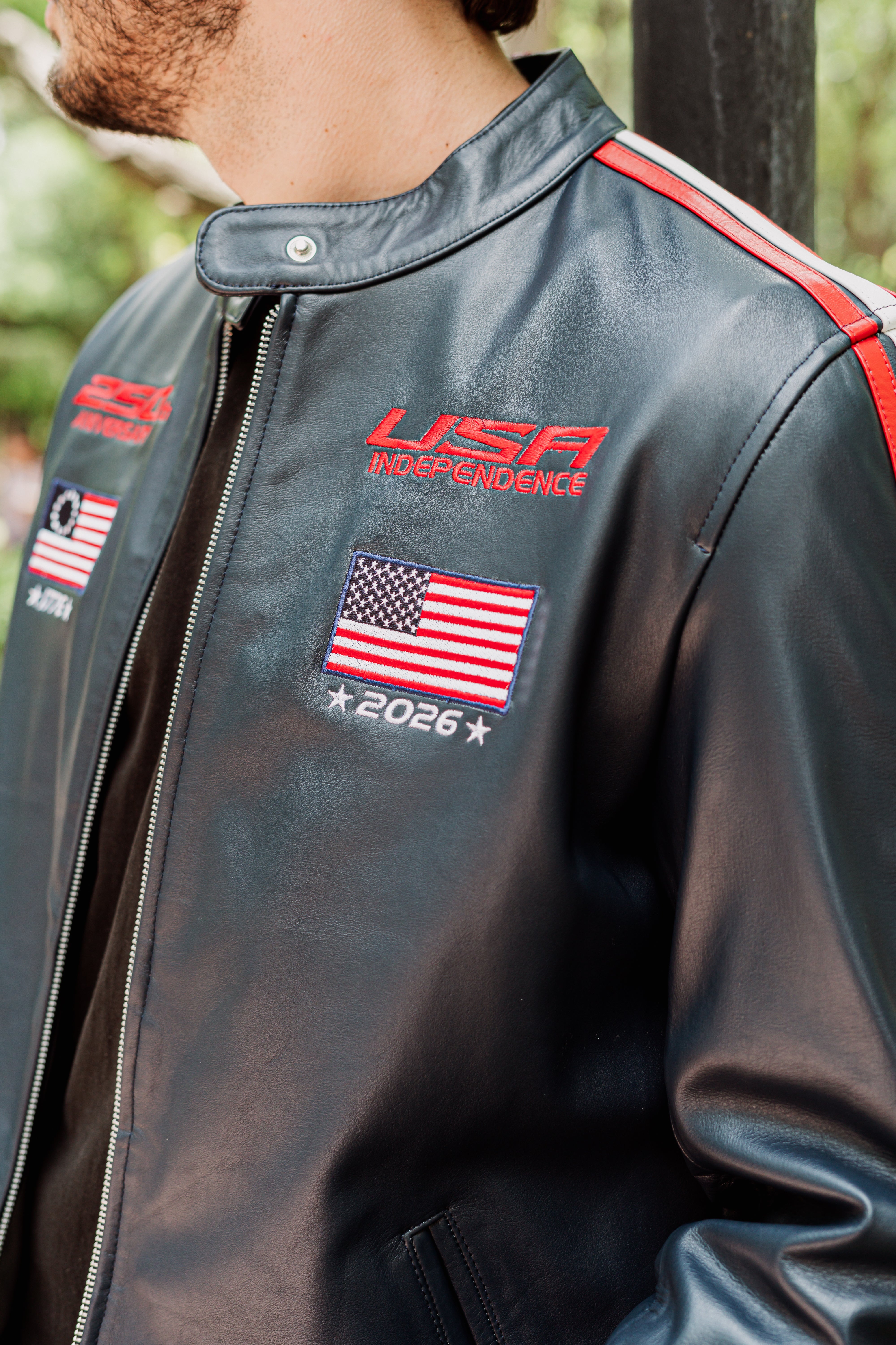 250th Anniversary Varsity Jacket – Wool & Leather Edition