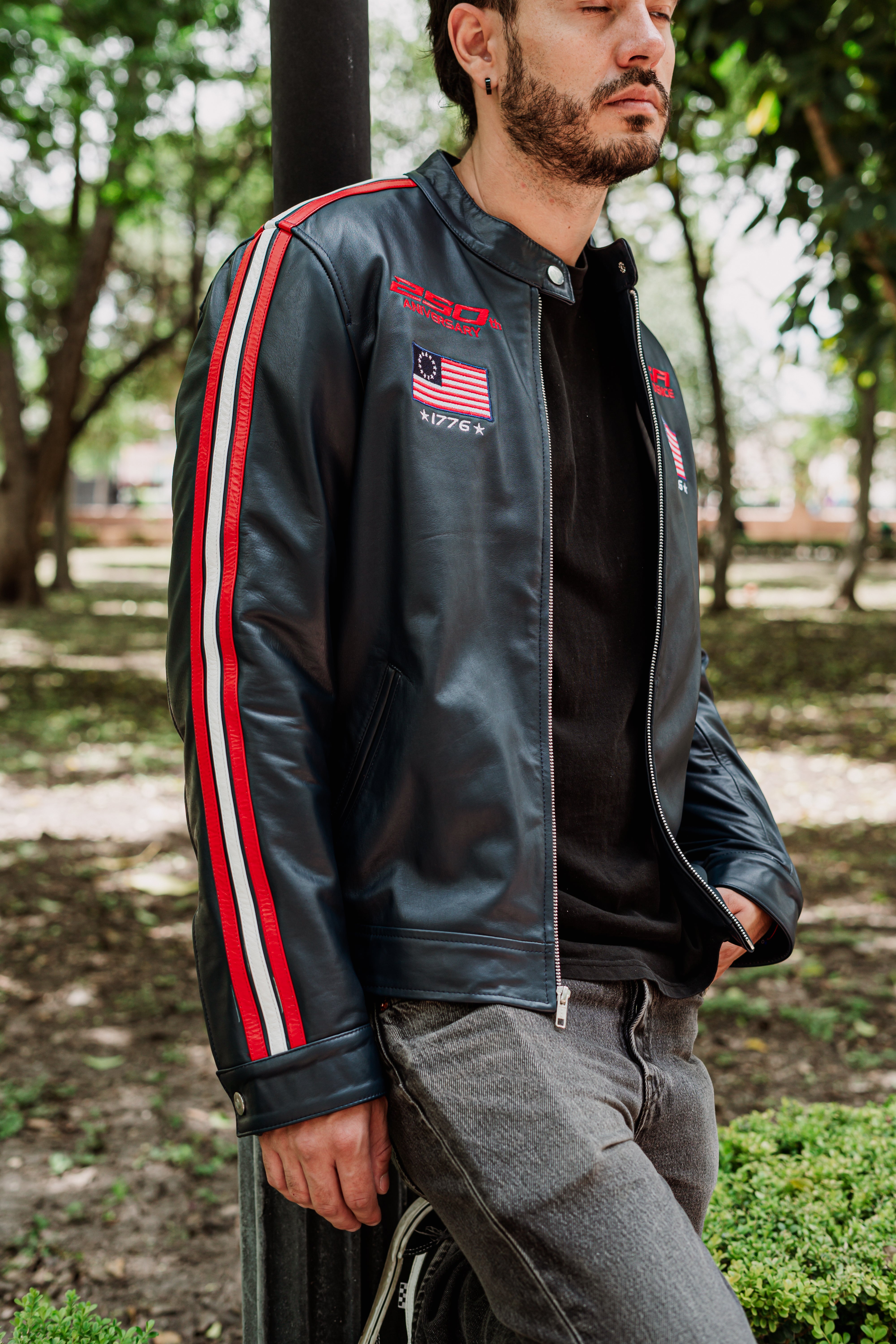 250th Anniversary Varsity Jacket – Wool & Leather Edition